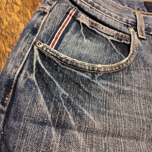 Vintage Phat Farm mens jeans, distressed, 35 waist